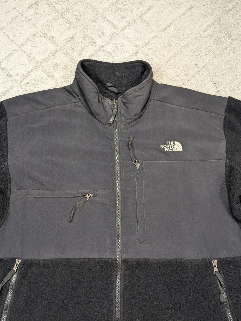 The North Face Jacket Mens XL Black Denali Fleece Full Zip Polartec Outdoor